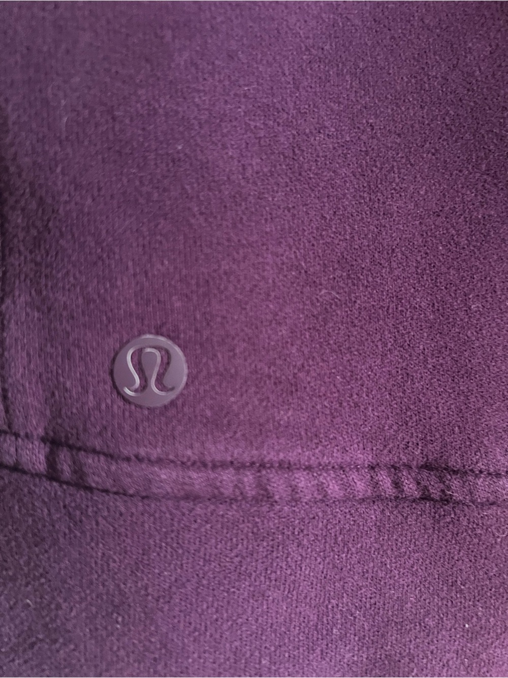 lululemon athletica Women's Full-Zip Hoodie in Deep Plum - Picture 3 of 8